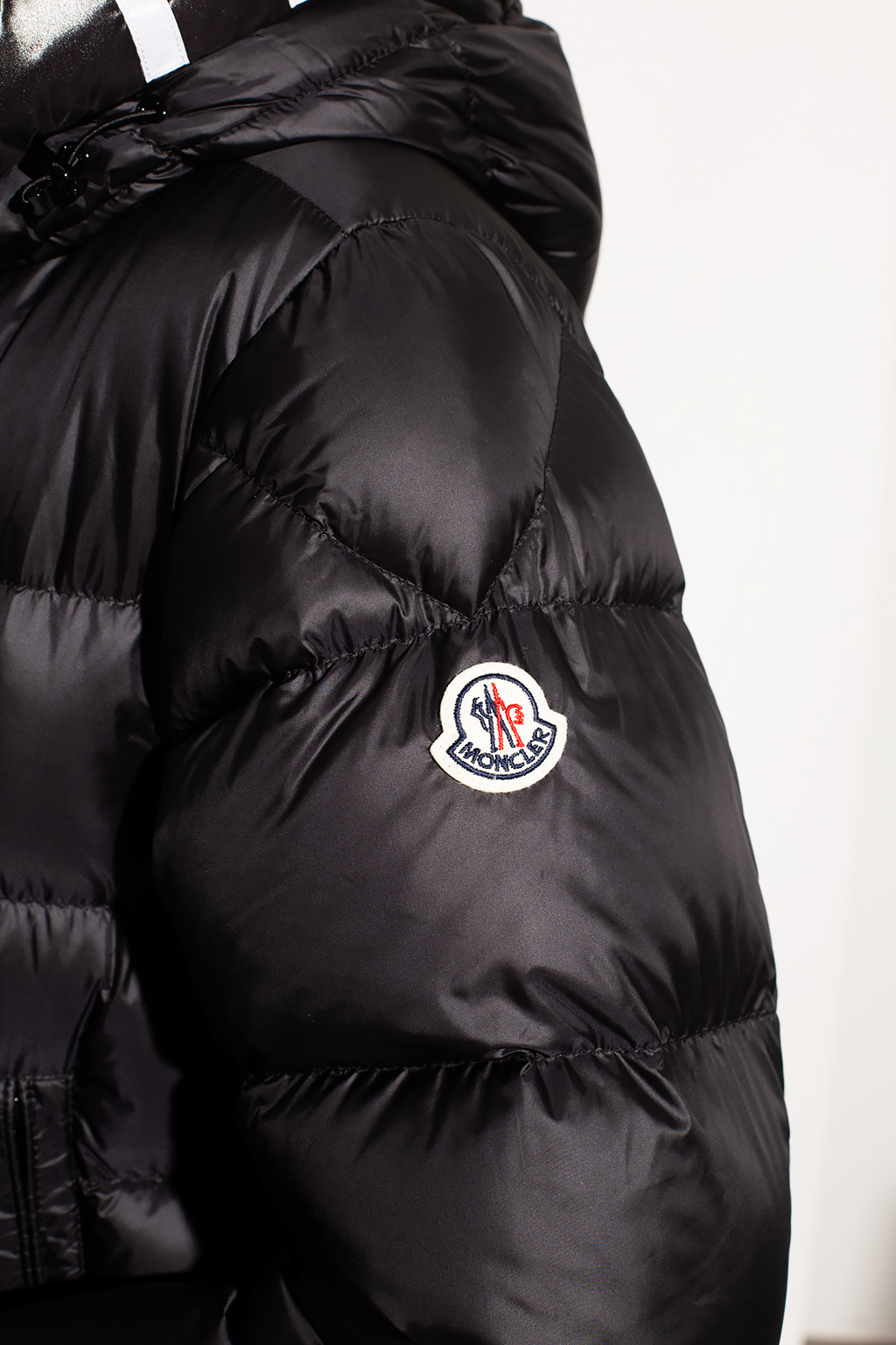 Moncler salzman discount jacket black